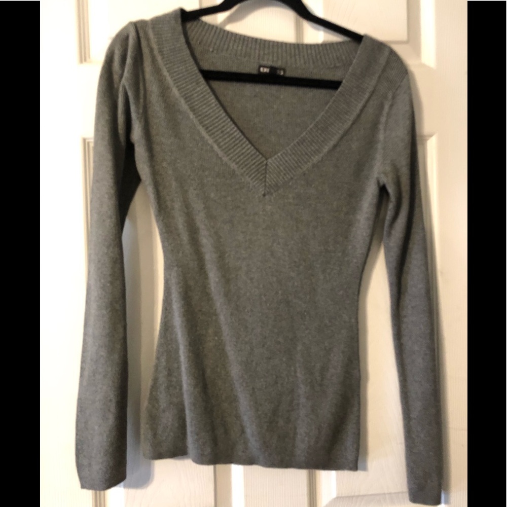 Express Women’s Grey Sweater Small